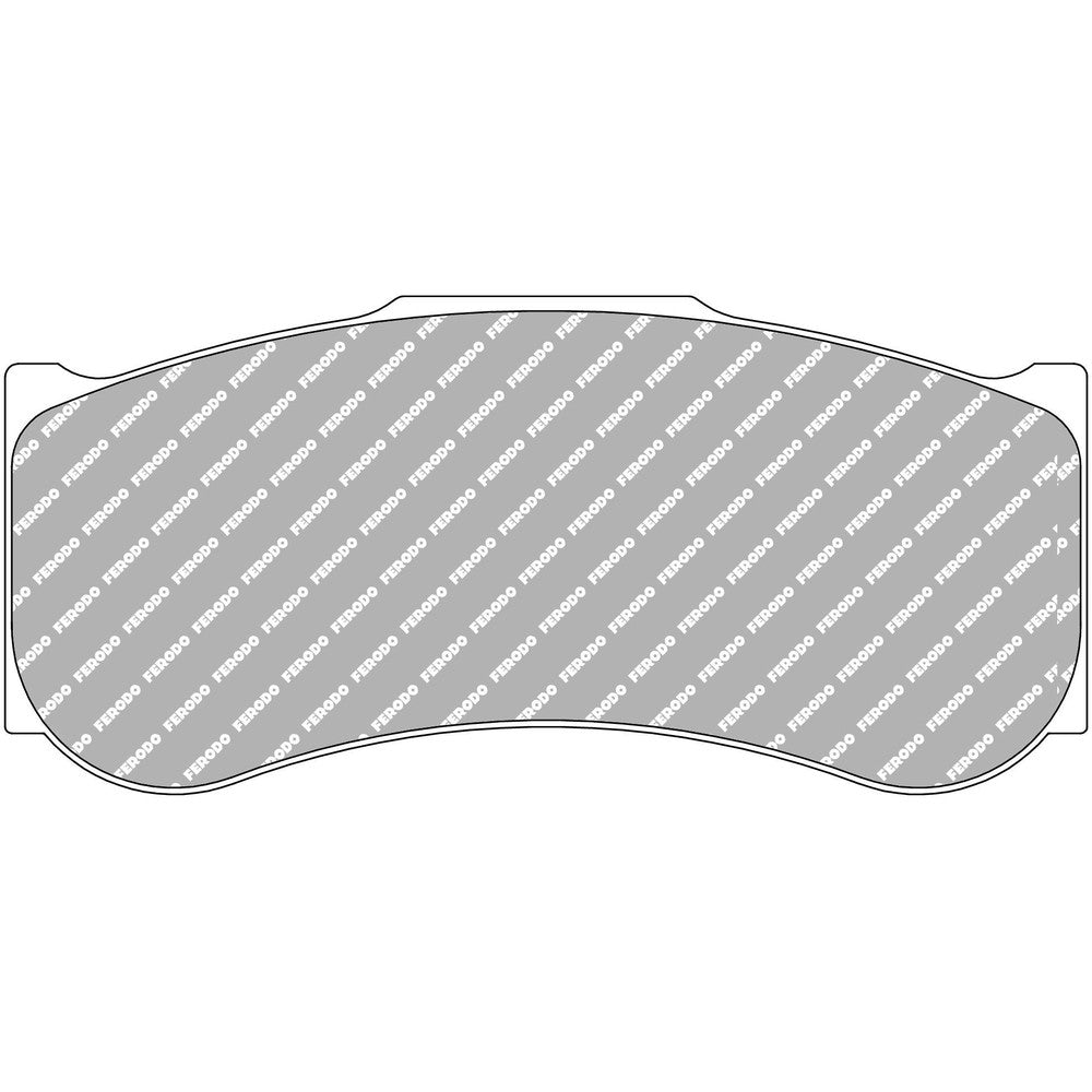 Ferodo DS3.12 Brake Pads  163.9mm x 77.7mm FRP3150GB - Front