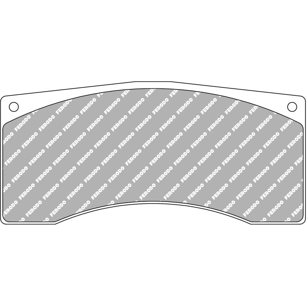 Ferodo DS UNO Brake Pads  131.8mm x 62.2mm FRP3156ZB - Rear