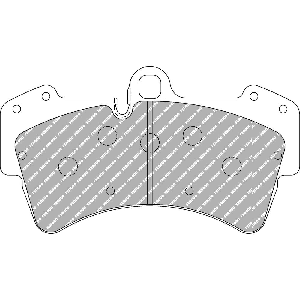 Ferodo DS2500 Brake Pads 190.1mm x 106.3mm FCP1626H - Front