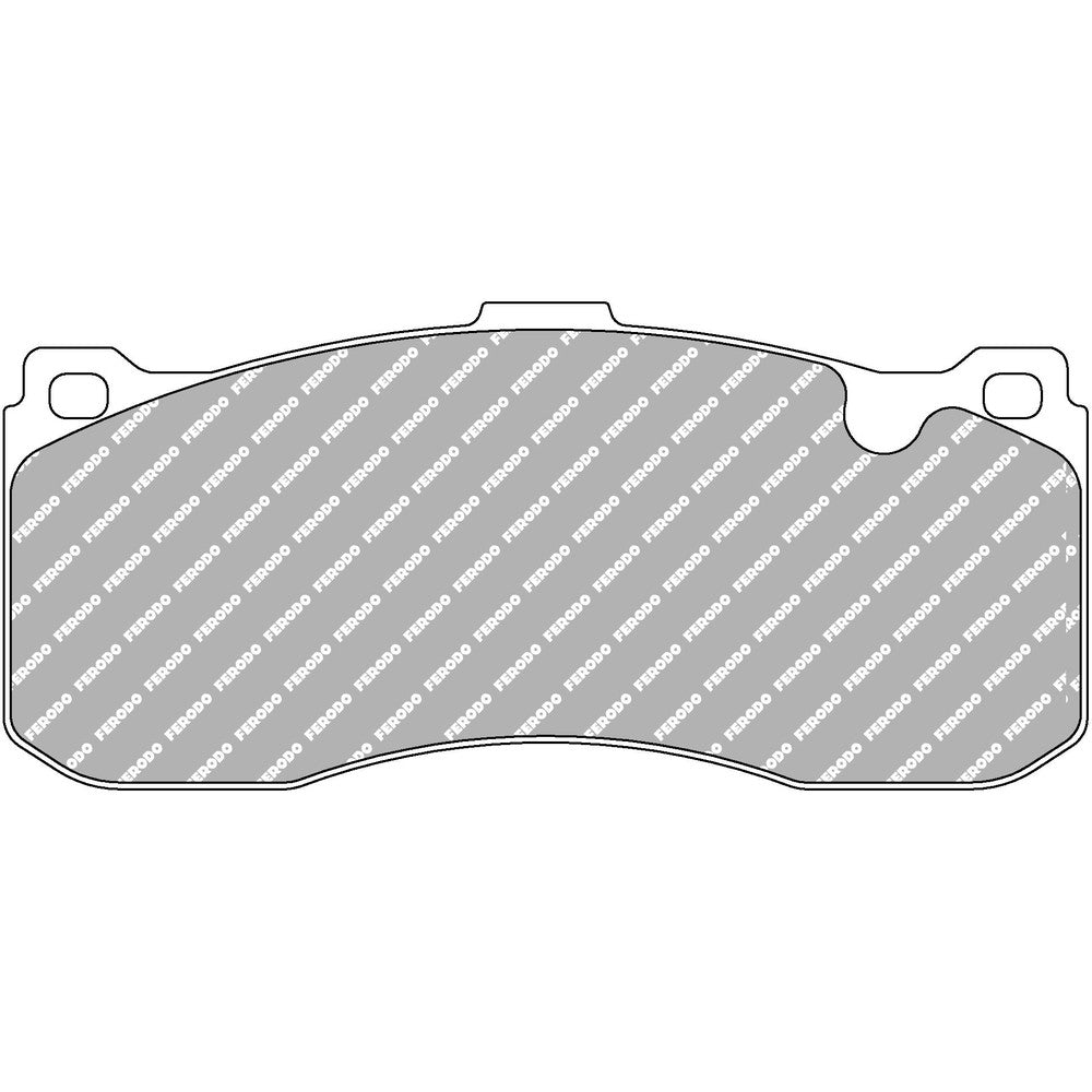 Ferodo DS2500 Brake Pads 162.8mm x 73.1mm FCP4218H - Front