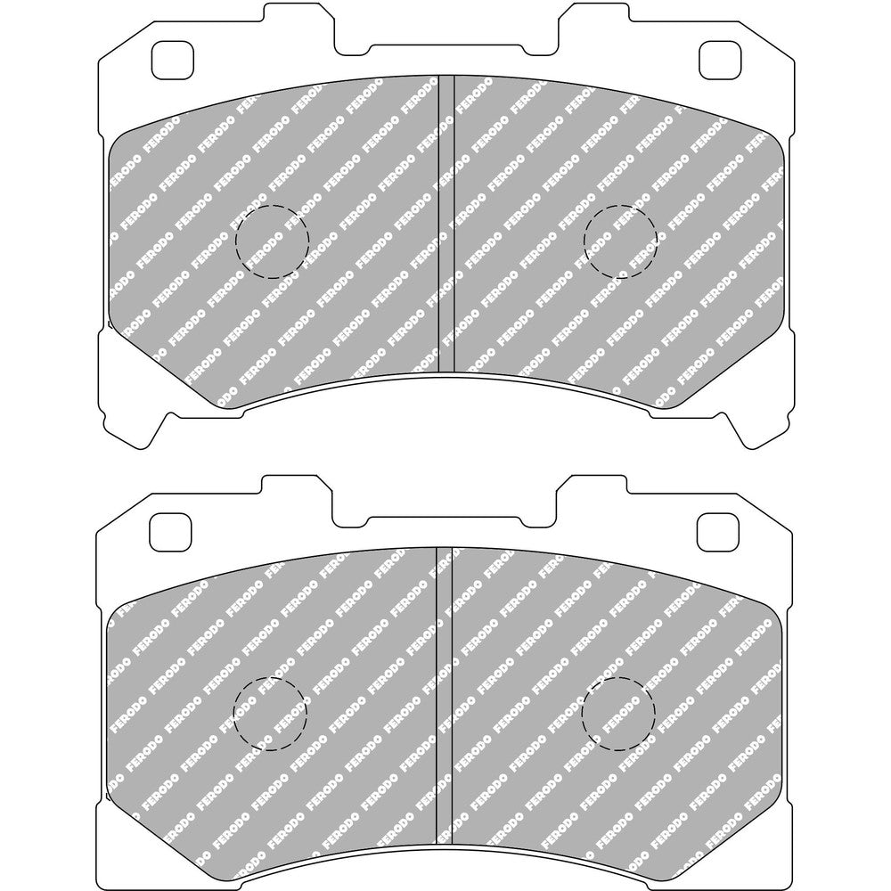 Ferodo DS1.11 Brake Pads 133.6mm x 86.7mm FCP5261W - Front