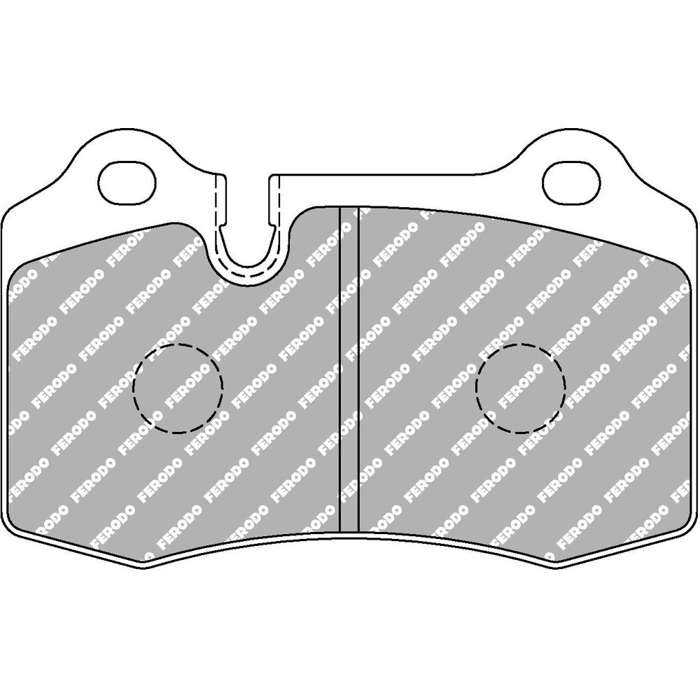 Ferodo DS1.11 Brake Pads 109.8mm x 69mm FCP721W