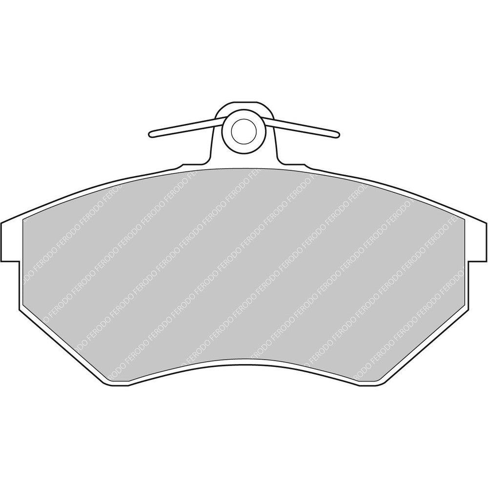 Ferodo DS3000 Brake Pads 119mm x 70mm FCP775R - Front
