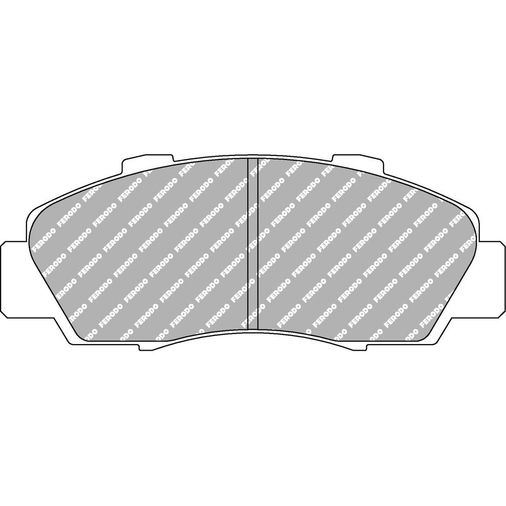 Ferodo DS2500 Brake Pads 148.8mm x 57mm FCP905H - Front