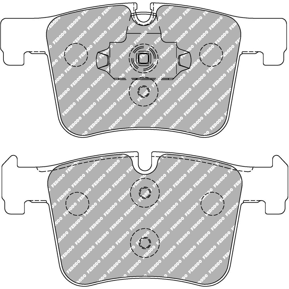 Ferodo DS Performance Brake Pads 148.45mm x 70mm FDS4394 - Front