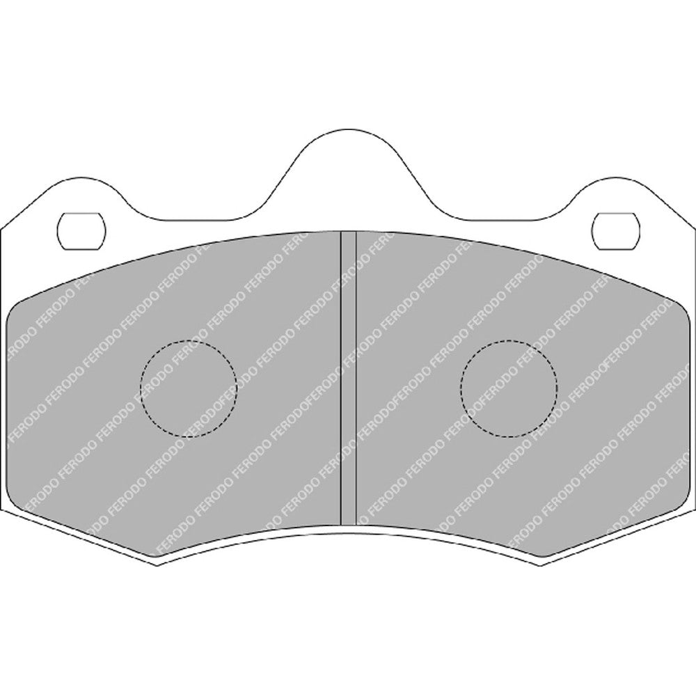Ferodo DS3.12 Brake Pads 130.3mm x 81mm FRP3083G