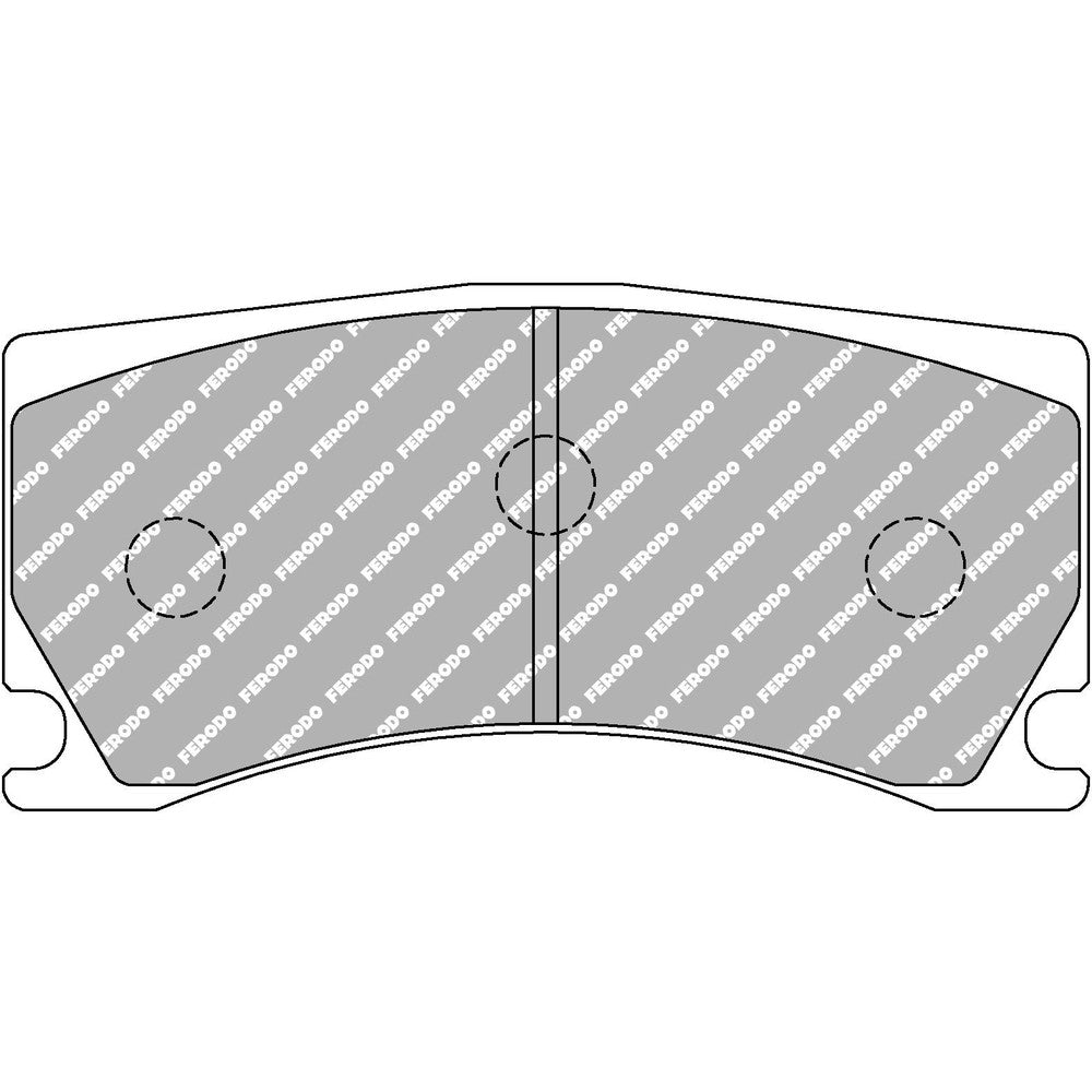 Ferodo DS2500 Brake Pads 132.1mm x 64mm FRP3135H