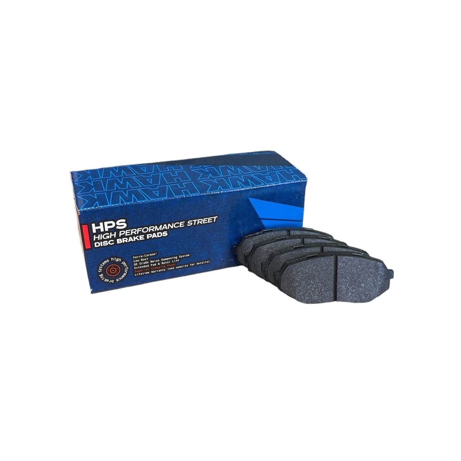 HAWK HPS Brake Pads 110mm x 46mm HWK-HB148F.560 - Front