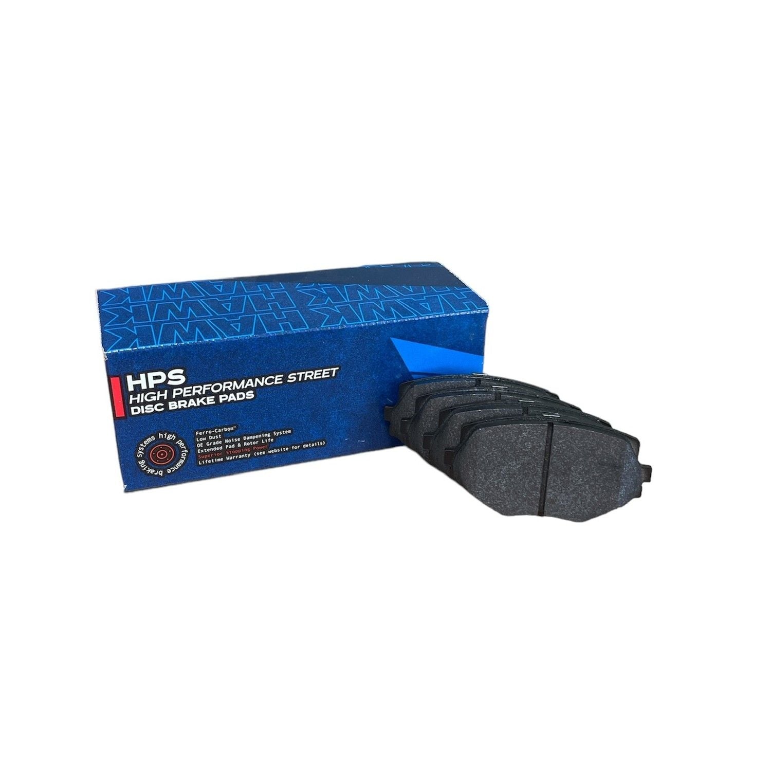 HAWK HPS Brake Pads 110mm x 57mm HWK-HB149F.505 - Front