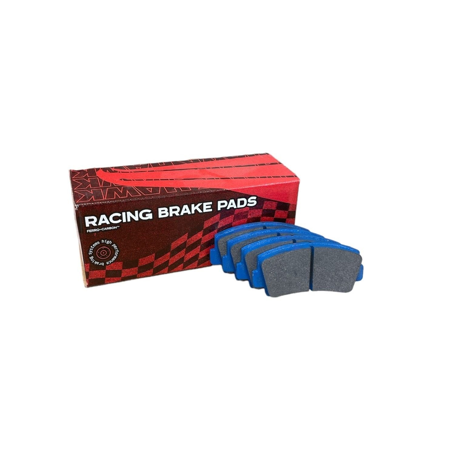 HAWK Blue 9012 Brake Pads 109mm x 52mm HWK-HB150E.555 - Front