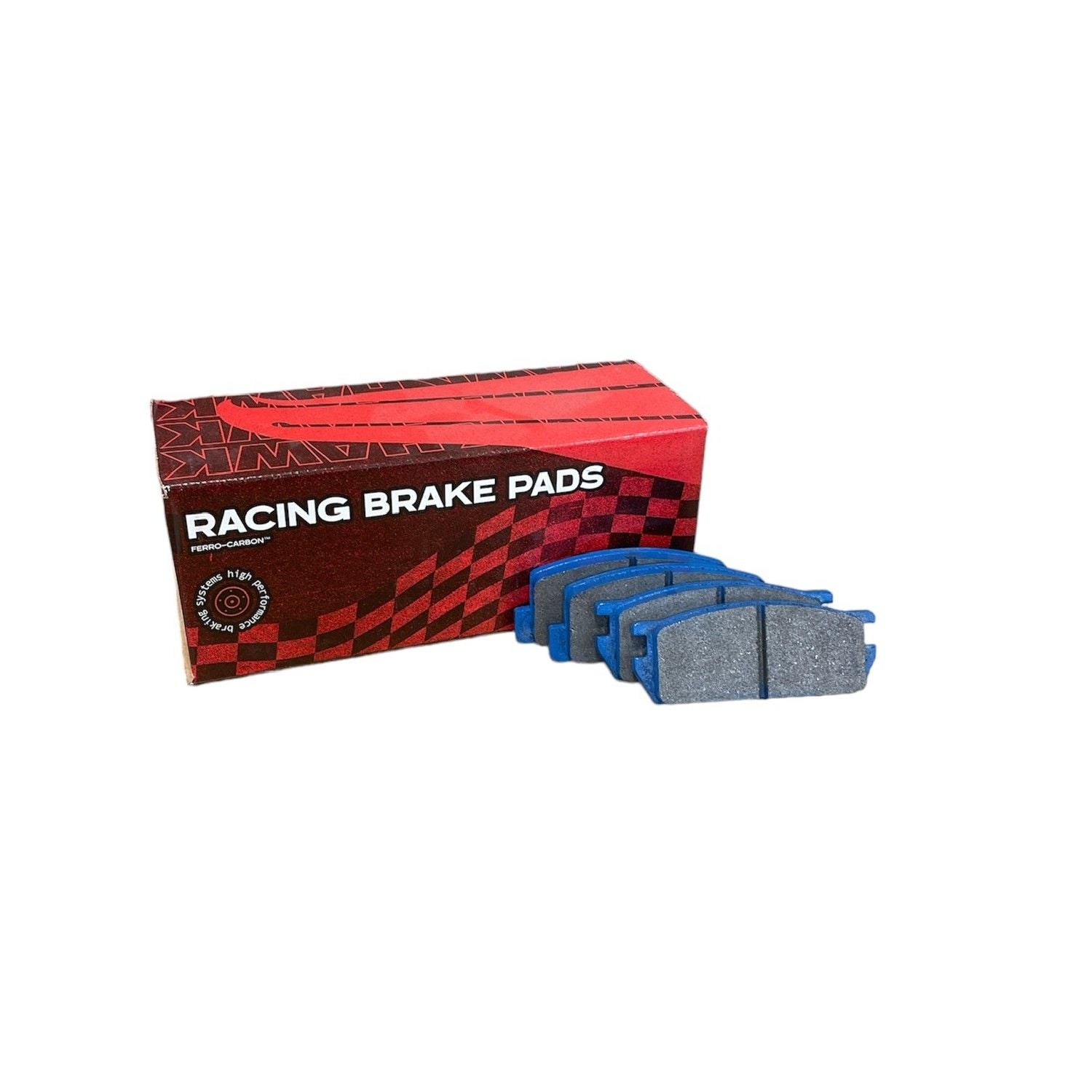 HAWK Blue 9012 Brake Pads 98mm x 39mm HWK-HB151E.505 - Rear