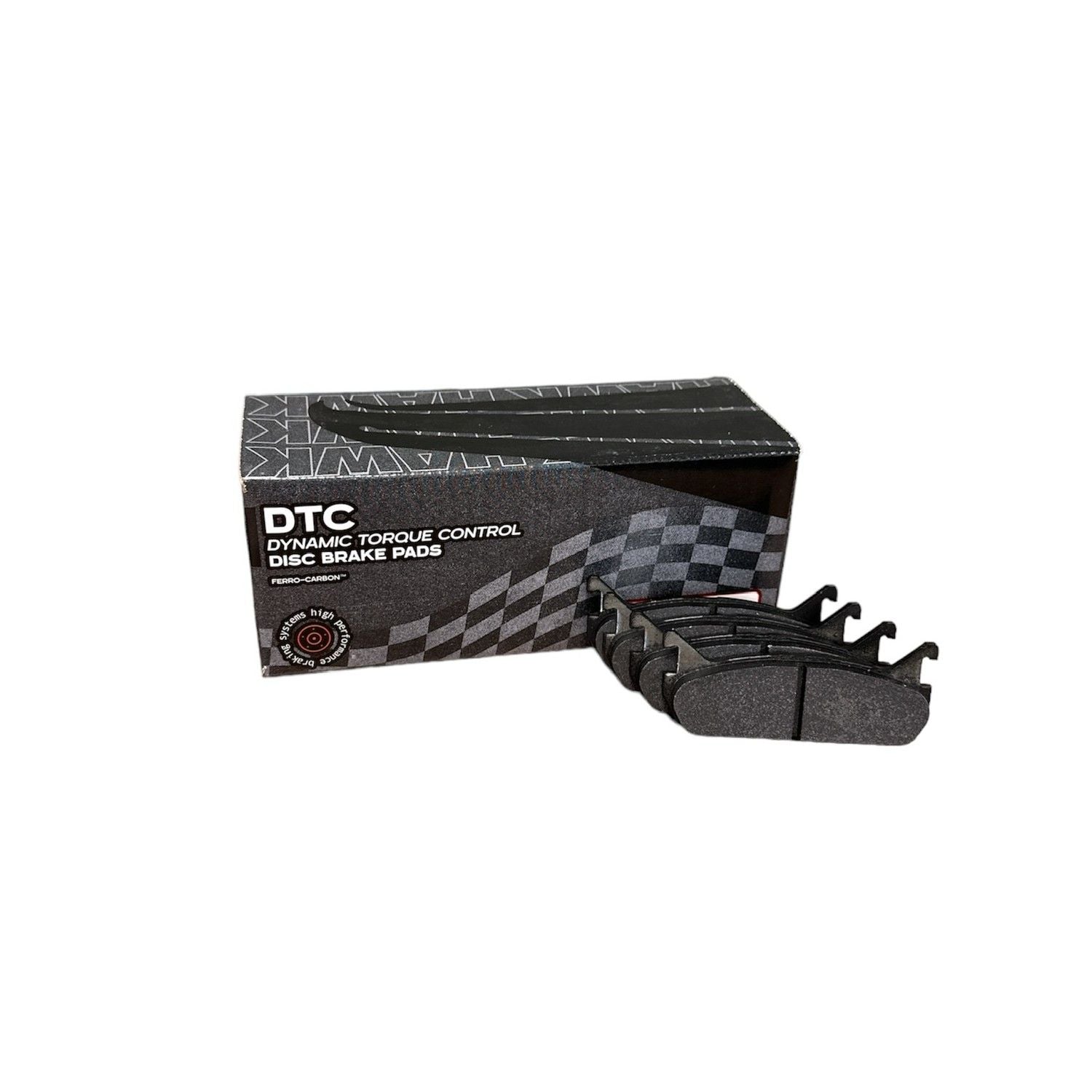HAWK DTC 60 Brake Pads 102mm x 39mm HWK-HB157G.484 - Rear
