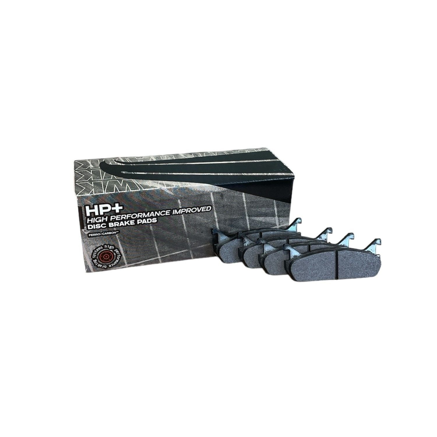HAWK HP Plus Brake Pads 102mm x 39mm HWK-HB157N.484 - Rear