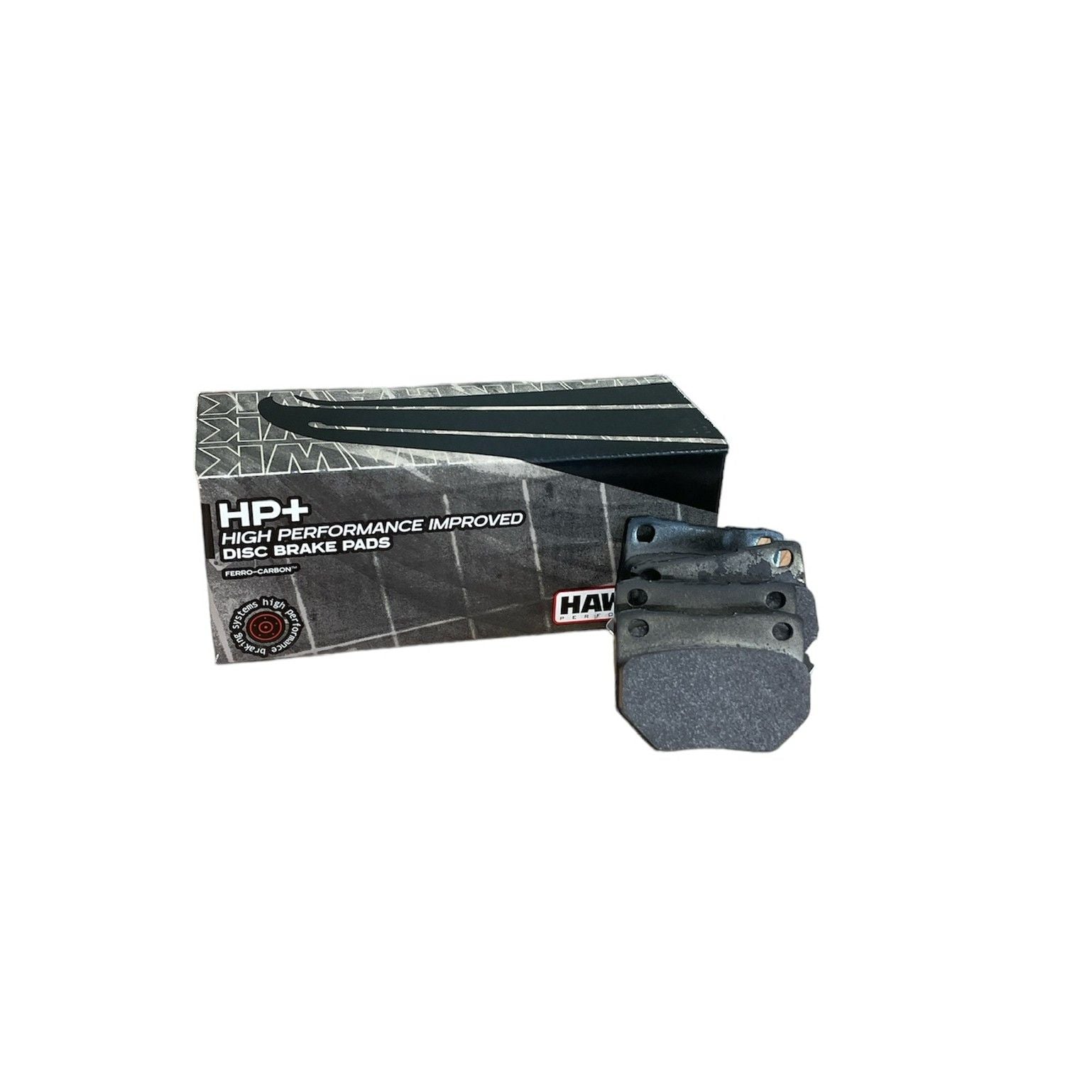 HAWK HP Plus Brake Pads 73mm x 55mm HWK-HB179N.630 - Rear