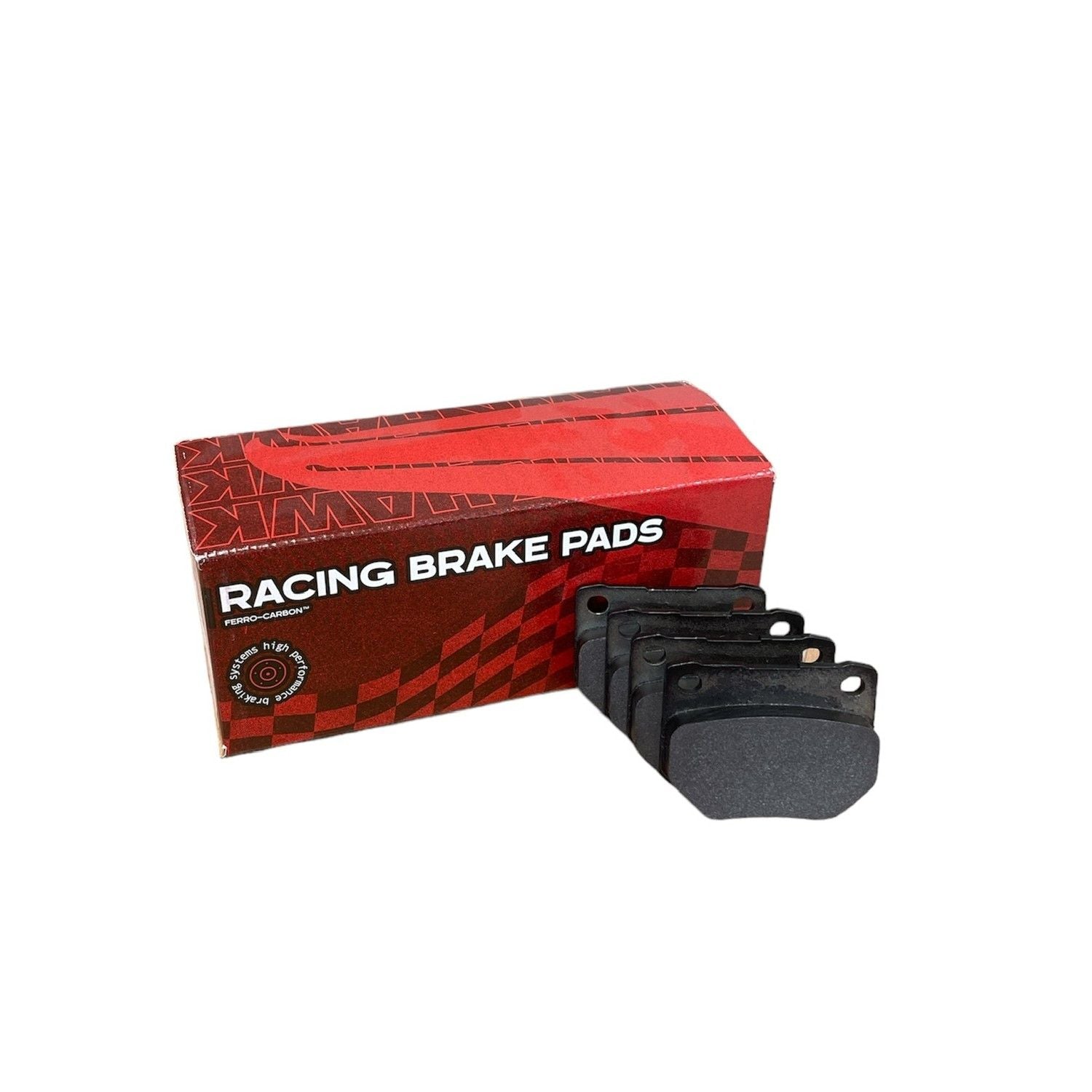 HAWK HT-10 Brake Pads 73mm x 55mm HWK-HB179S.630 - Rear