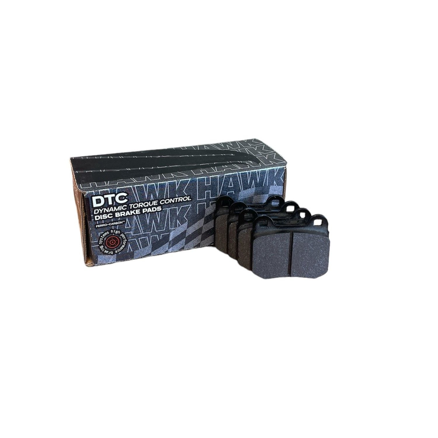 HAWK DTC 70 Brake Pads 77mm x 67mm HWK-HB180U.560 - Rear