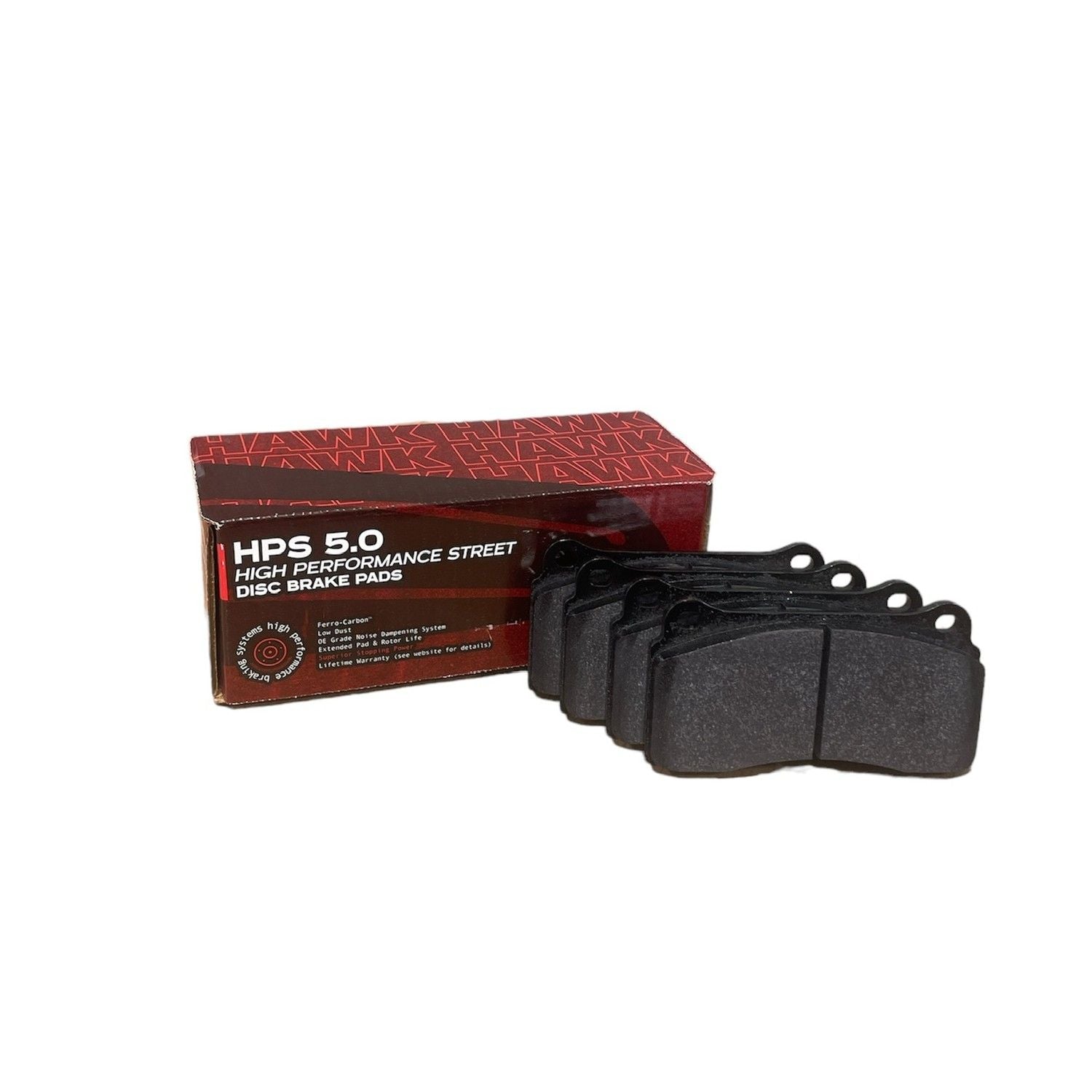 HAWK HPS 5.0 Brake 132mm x 67mm HWK-HB193B.670 - Rear