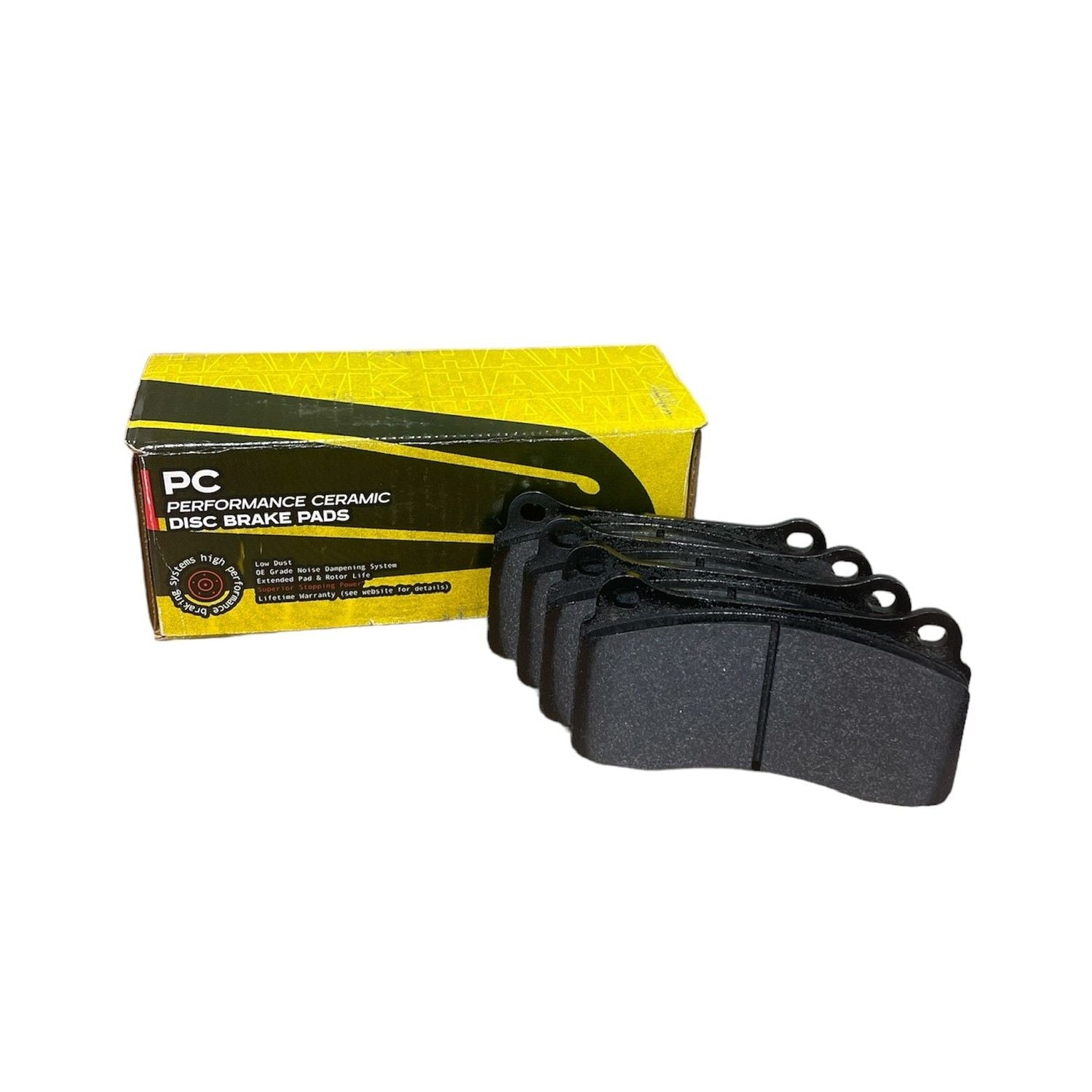 HAWK PC Brake 132mm x 67mm HWK-HB193Z.670 - Rear