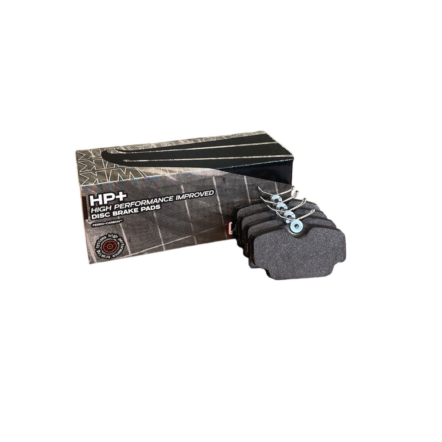 HAWK HP Plus Brake Pads 95mm x 49mm HWK-HB195N.640 - Front