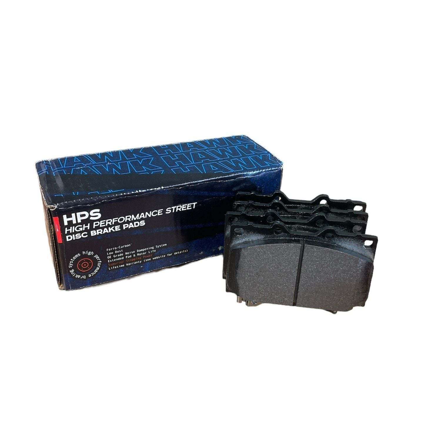 HAWK HPS Brake Pads 119mm x 78mm HWK-HB313F.685 - Front