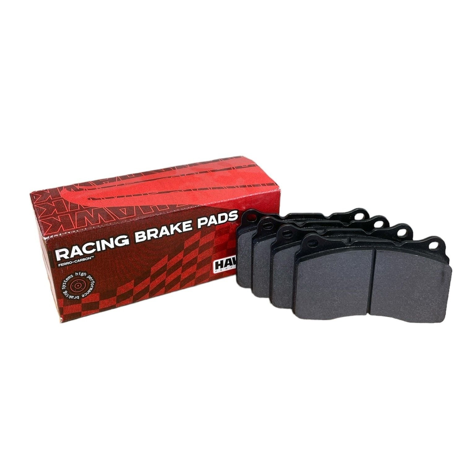HAWK HT-10 Brake Pads 132mm x 77mm HWK-HB453S.585 - Front