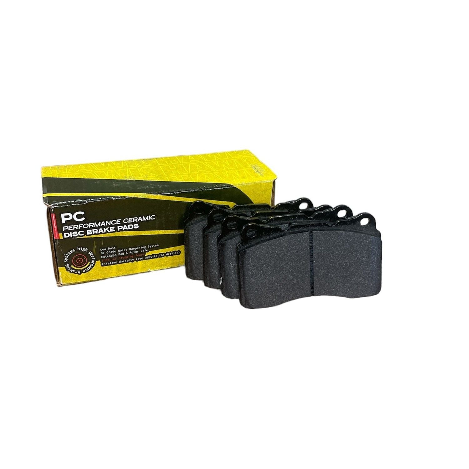 HAWK PC Brake Pads 132mm x 77mm HWK-HB453Z.585 - Front