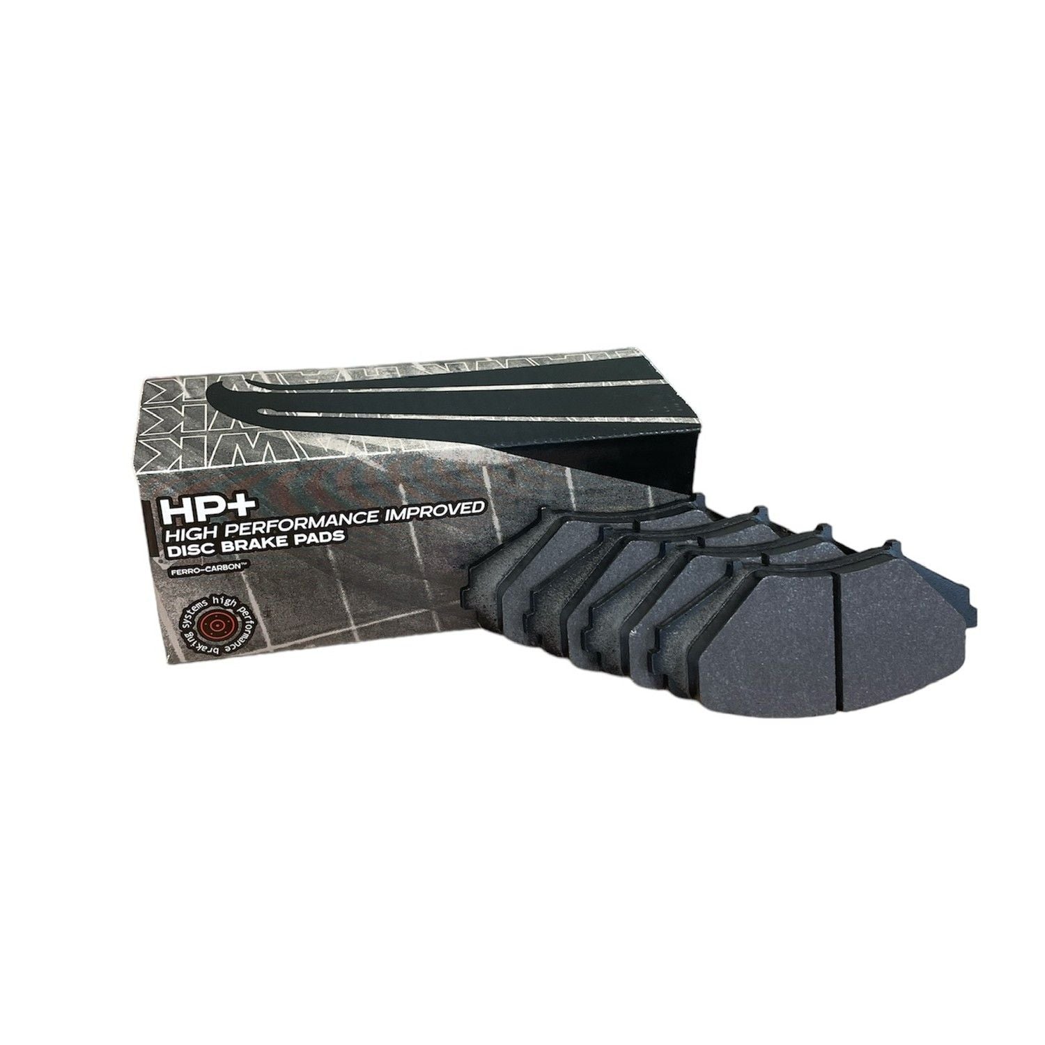 HAWK HP Plus Brake Pads 138mm x 62mm HWK-HB470N.643 - Front