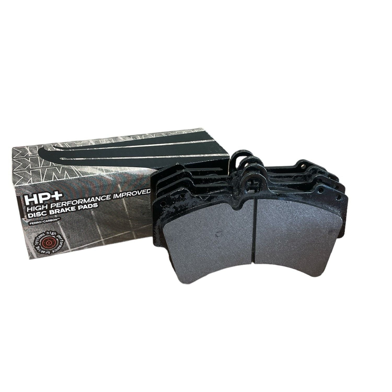 HAWK HP Plus Brake Pads 190mm x 106mm HWK-HB501N.625 - Front