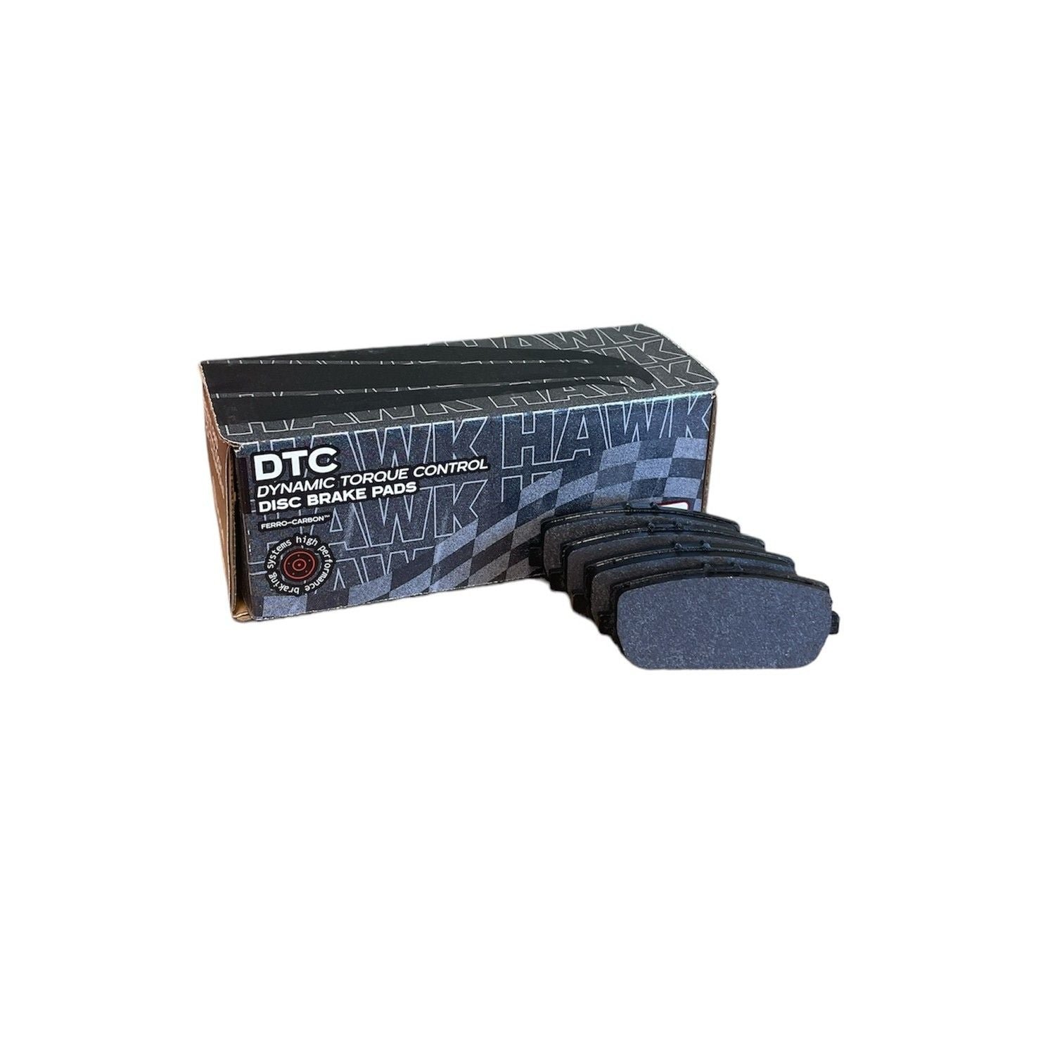 HAWK DTC 30 Brake Pads 99mm x 43mm HWK-HB523W.539 - Rear