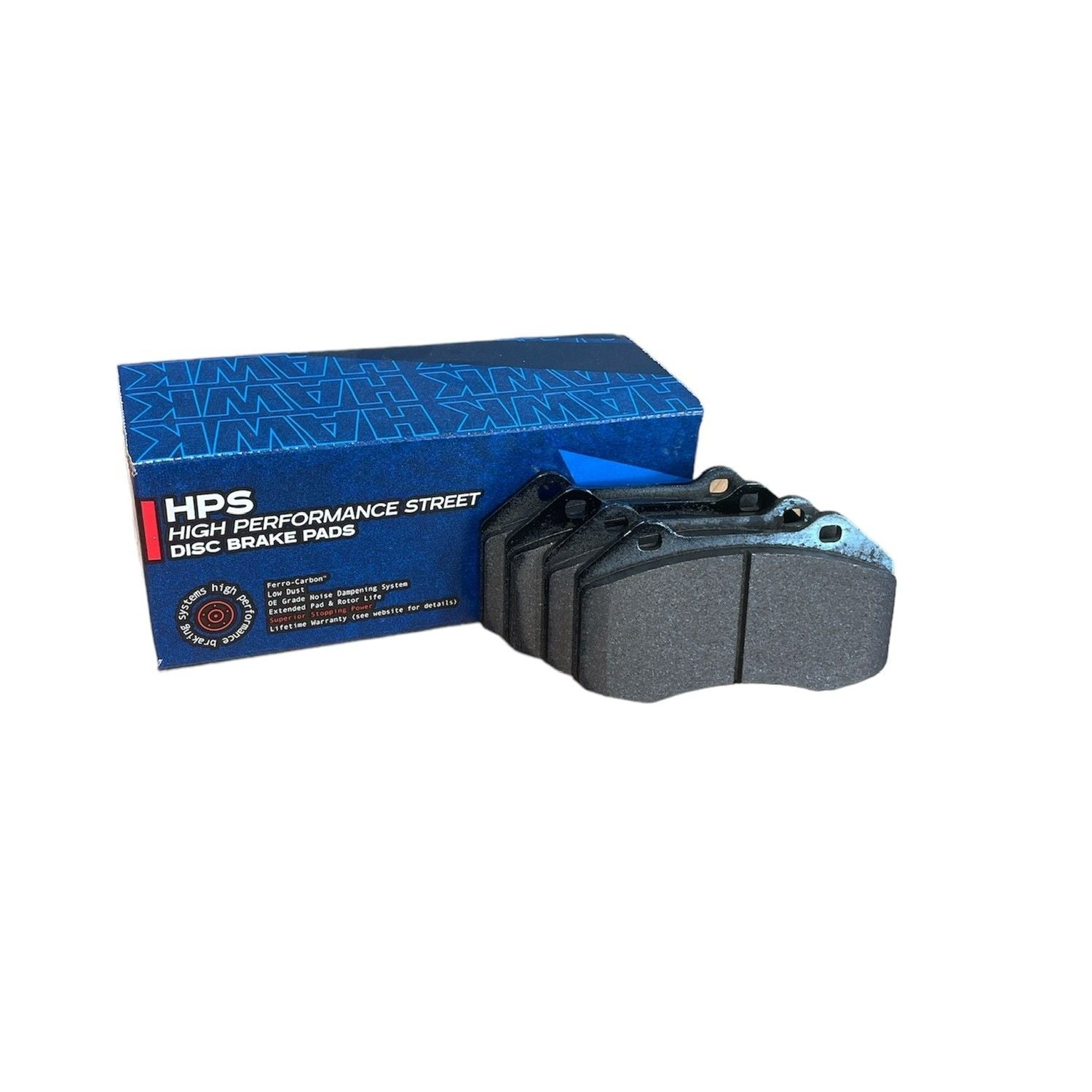 HAWK HPS Brake Pads 125mm x 71mm HWK-HB548F.510 - Front