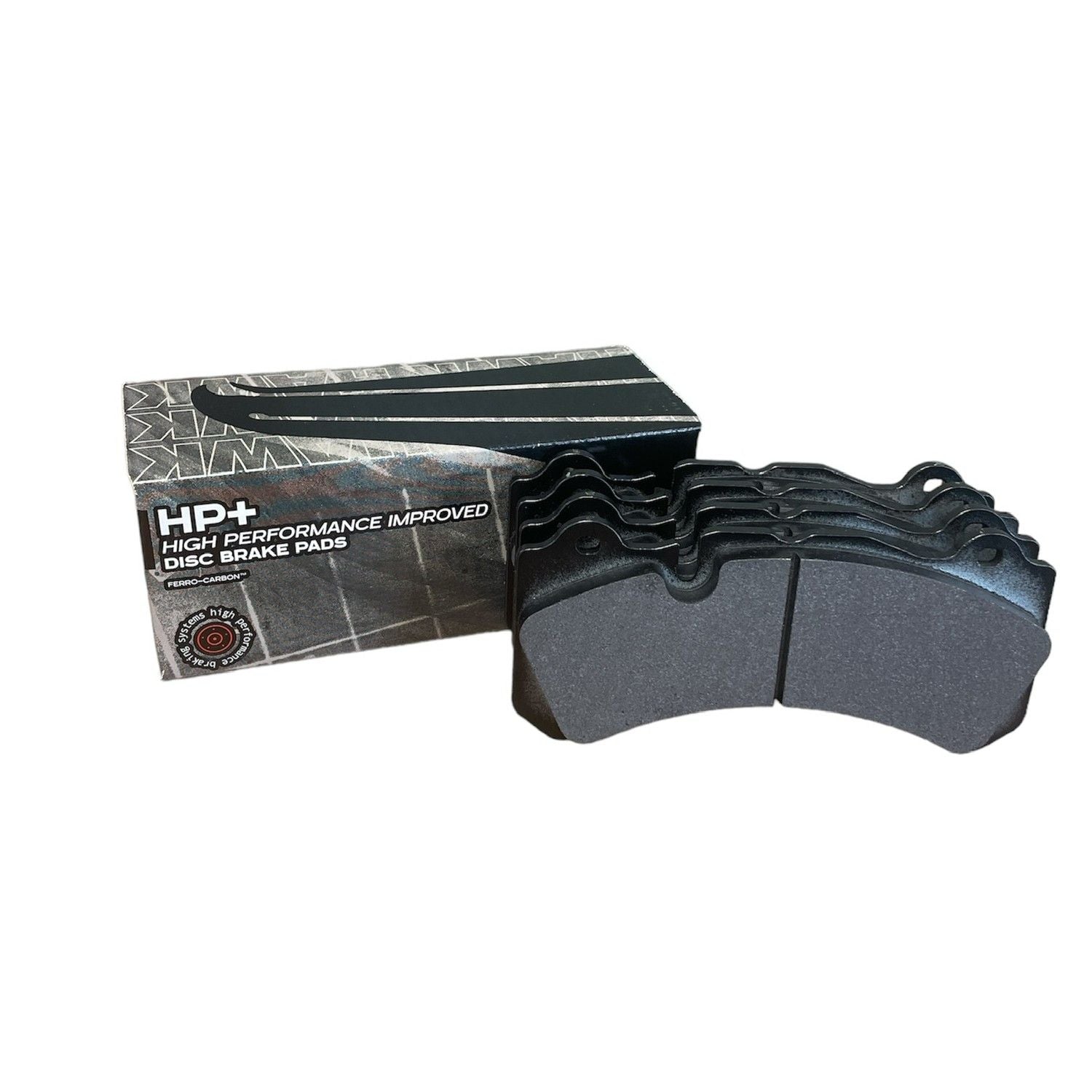 HAWK HP Plus Brake Pads 190mm x 87mm HWK-HB581N.660 - Front