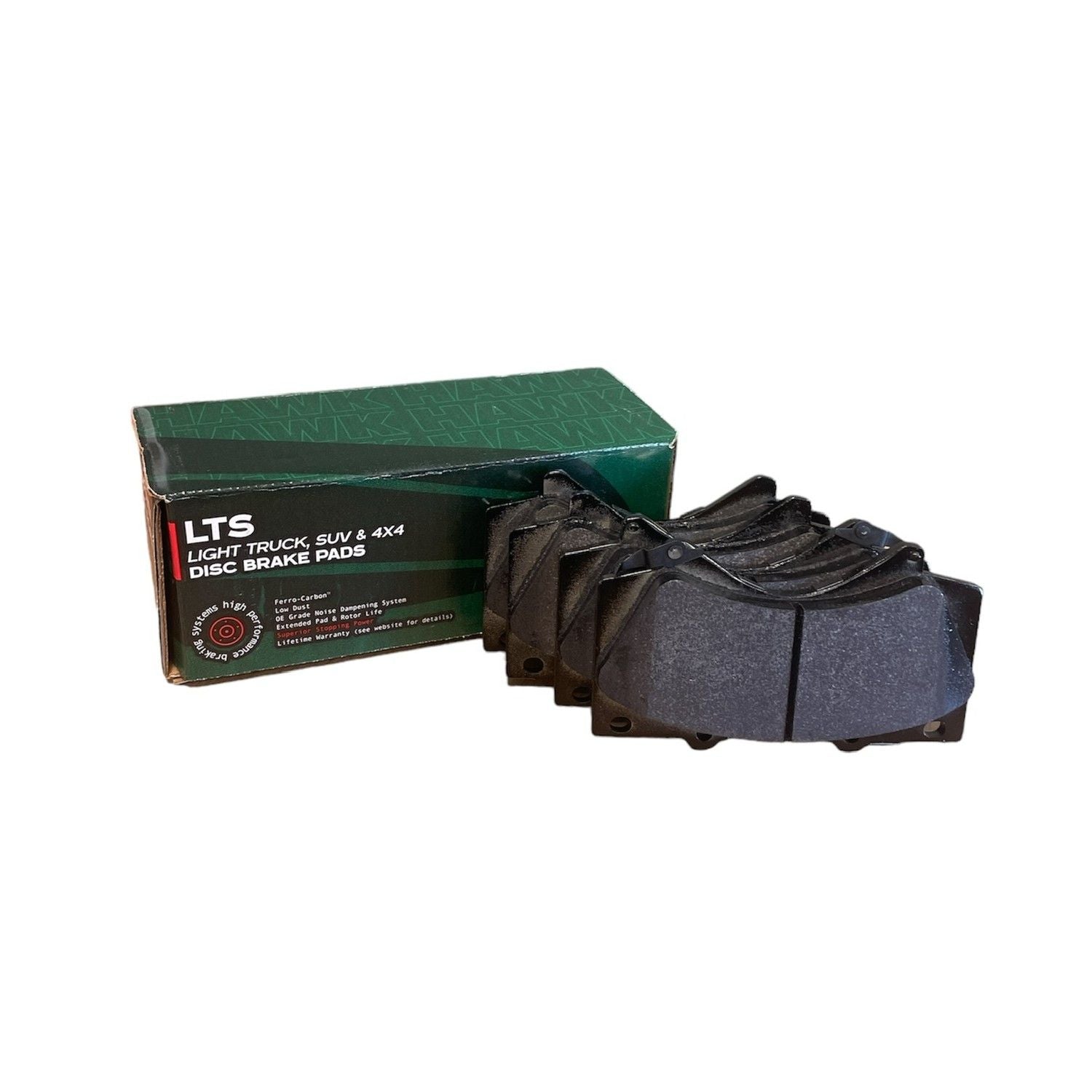 HAWK LTS Brake Pads 144mm x 83mm HWK-HB589Y.704 - Front