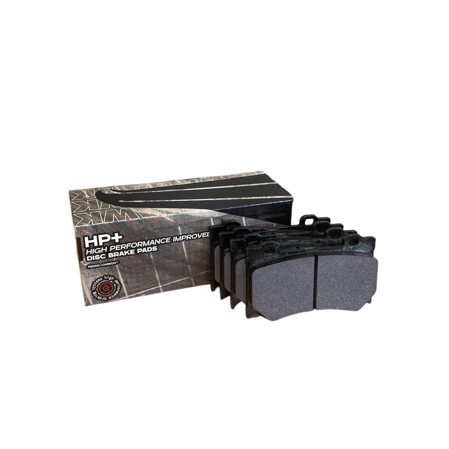 HAWK HP Plus Brake Pads 127mm x 76mm HWK-HB601N.626 - Front