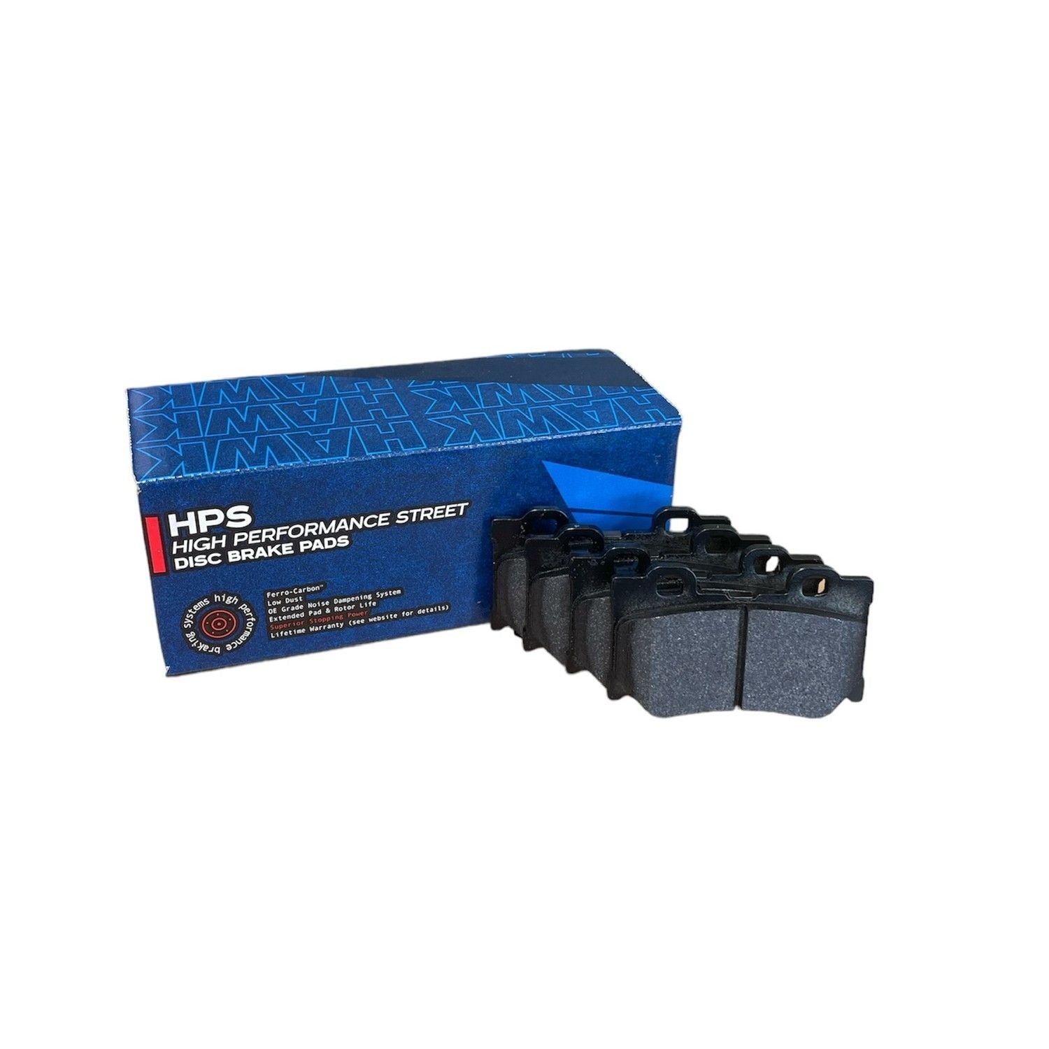 HAWK HPS Brake Pads 100mm x 60mm HWK-HB602F.545 - Rear