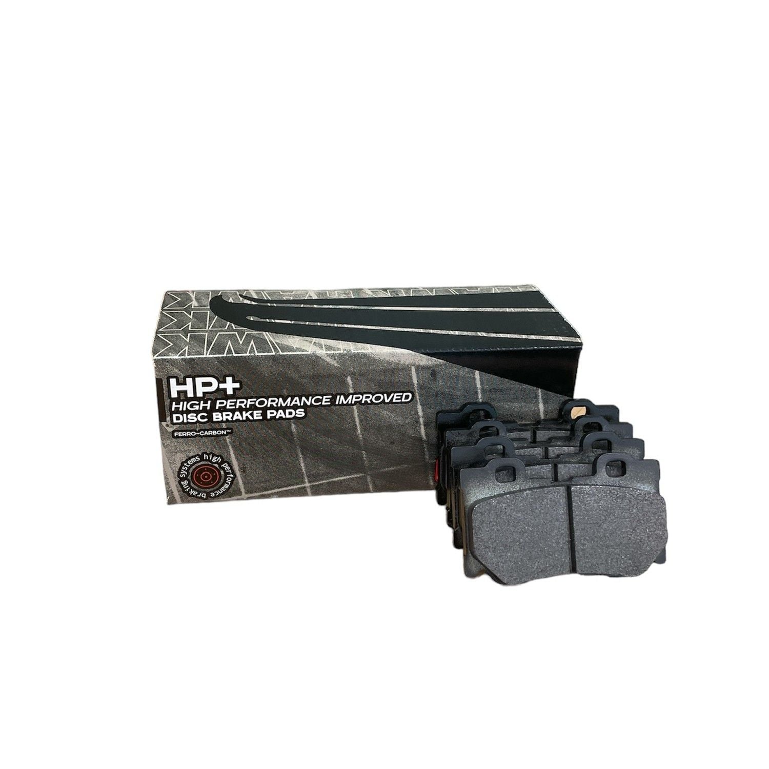 HAWK HP Plus Brake Pads 100mm x 60mm HWK-HB602N.545 - Rear
