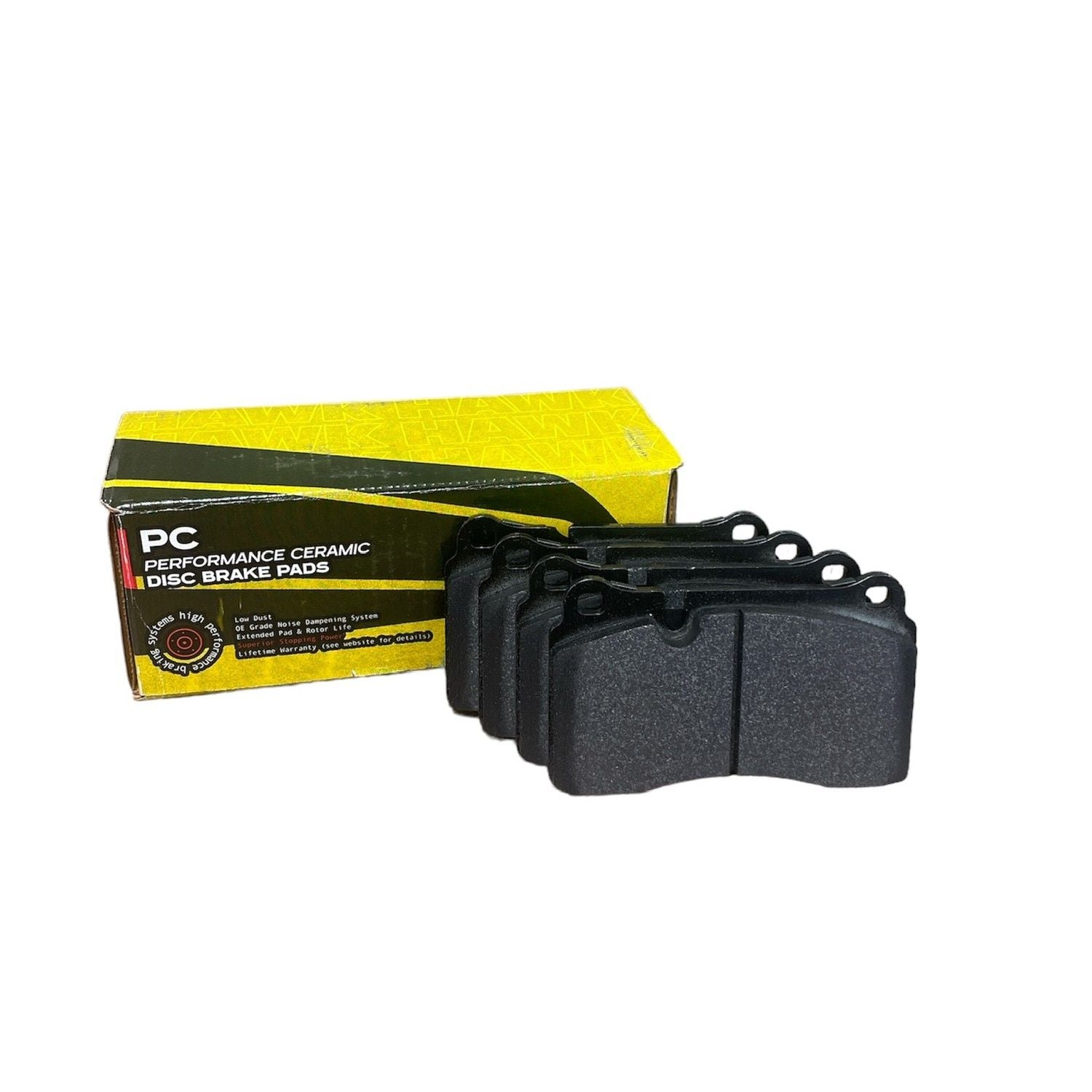 HAWK PC Brake Pads 131mm x 77mm HWK-HB632Z.586 - Rear
