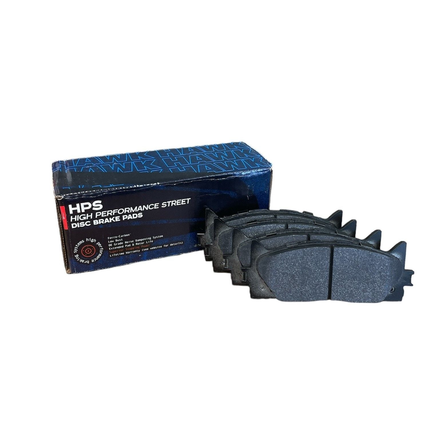 HAWK HPS Brake Pads 157mm x 57mm HWK-HB647F.692 - Front