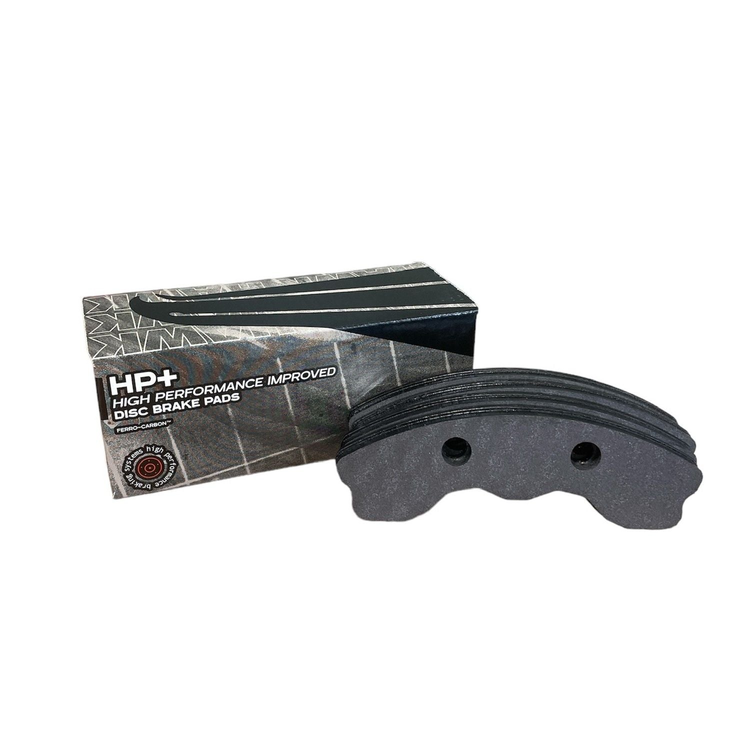 HAWK HP Plus Brake Pads 192mm x 63mm HWK-HB658N.570 - Front