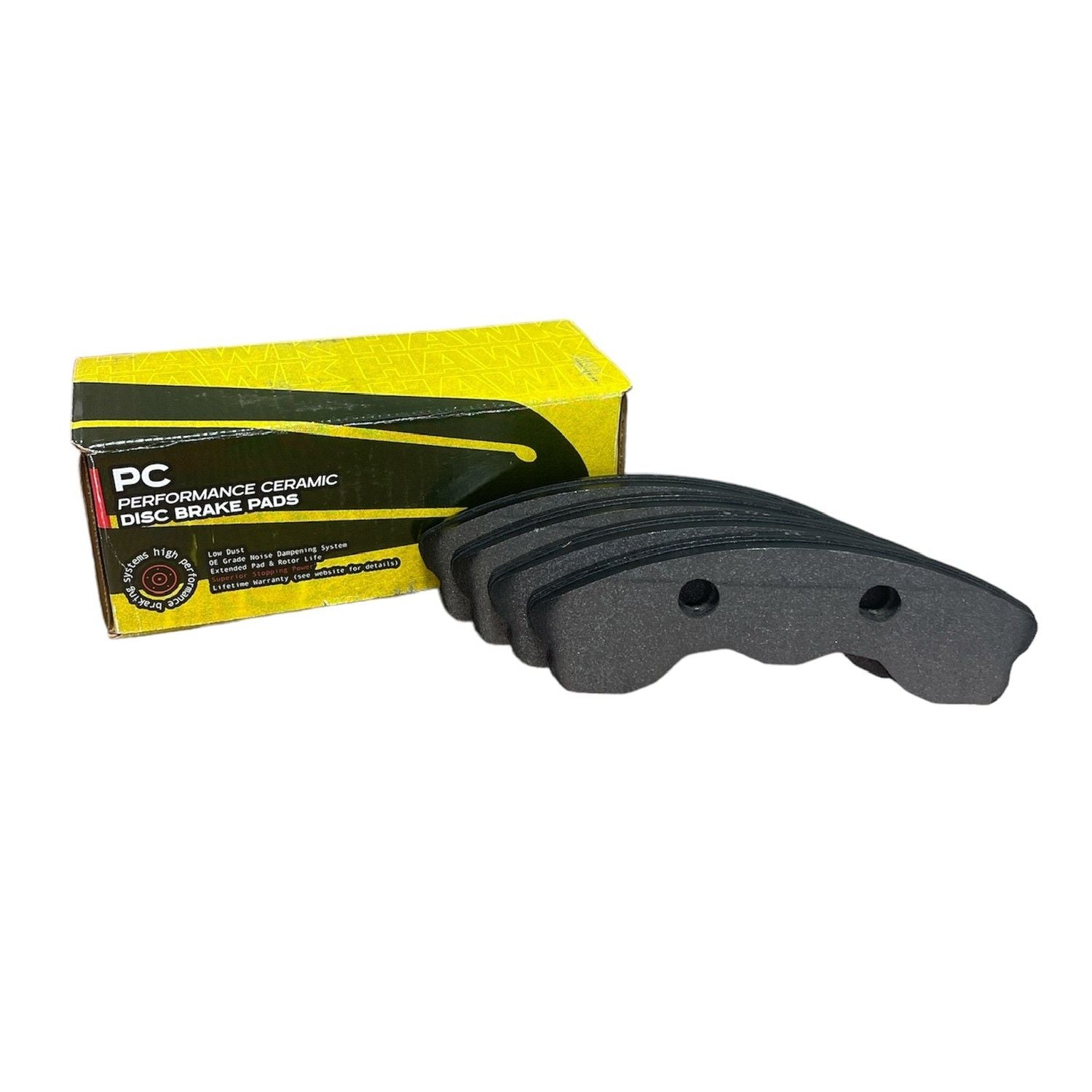 HAWK PC Brake Pads 192mm x 63mm HWK-HB658Z.570 - Front