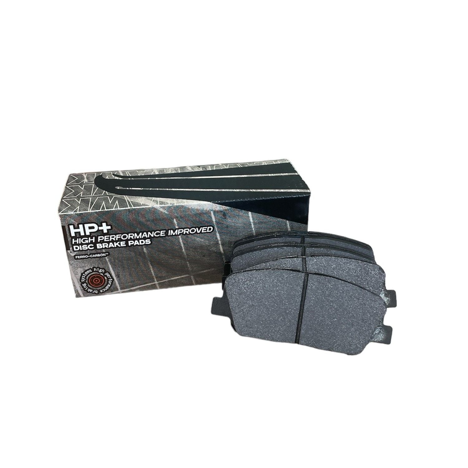 HAWK HP Plus Brake Pads 141mm x 61mm HWK-HB661N.667 - Front