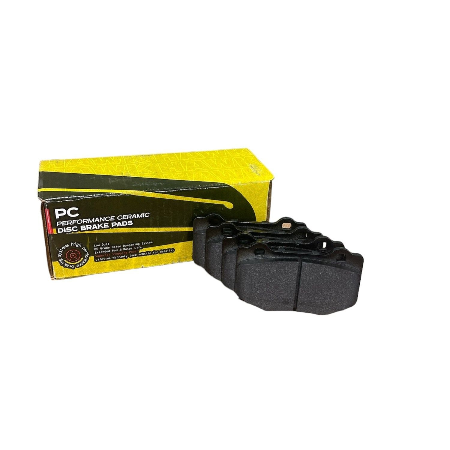 HAWK PC Brake Pads 110mm x 62mm HWK-HB727Z.592 - Rear