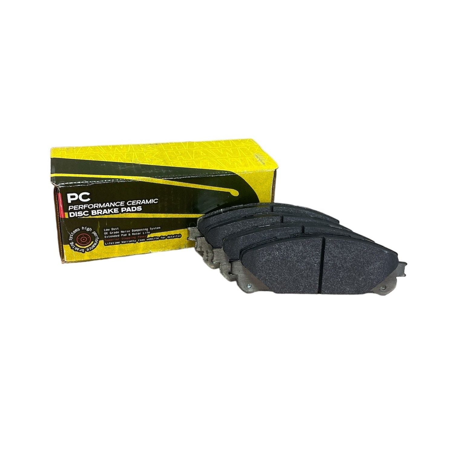HAWK PC Brake Pads 167mm x 59mm HWK-HB783Z.692 - Front