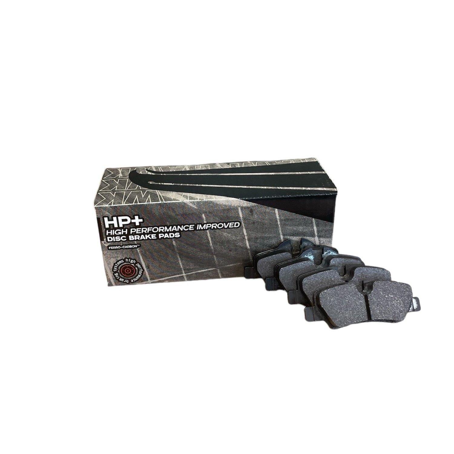 HAWK HP Plus Brake Pads 100mm x 45mm HWK-HB837N.621 - Rear