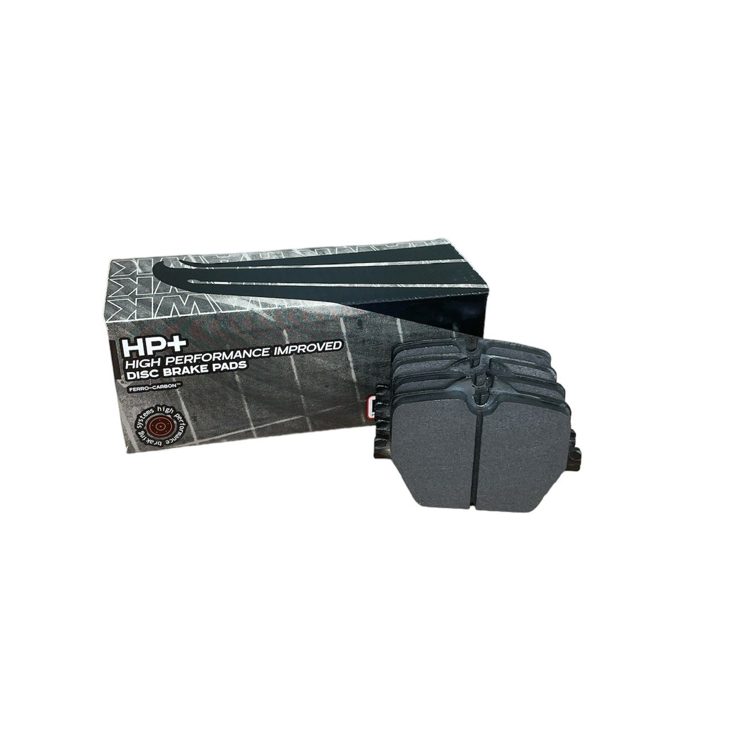 HAWK HP Plus Brake Pads 110.7mm x 73.2mm HWK-HB917N.626 - Rear