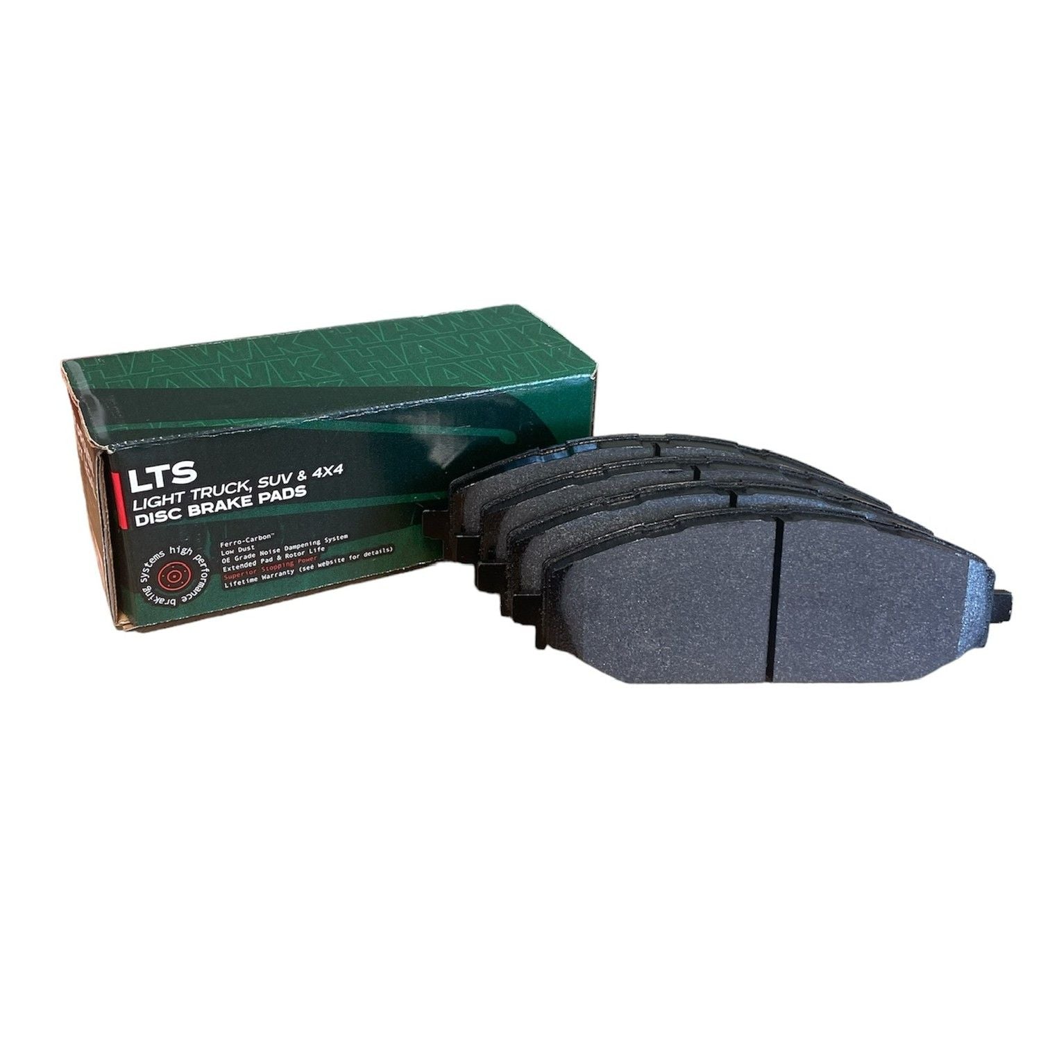 HAWK LTS Brake Pads 202mm x 69mm HWK-HB922Y.765 - Front