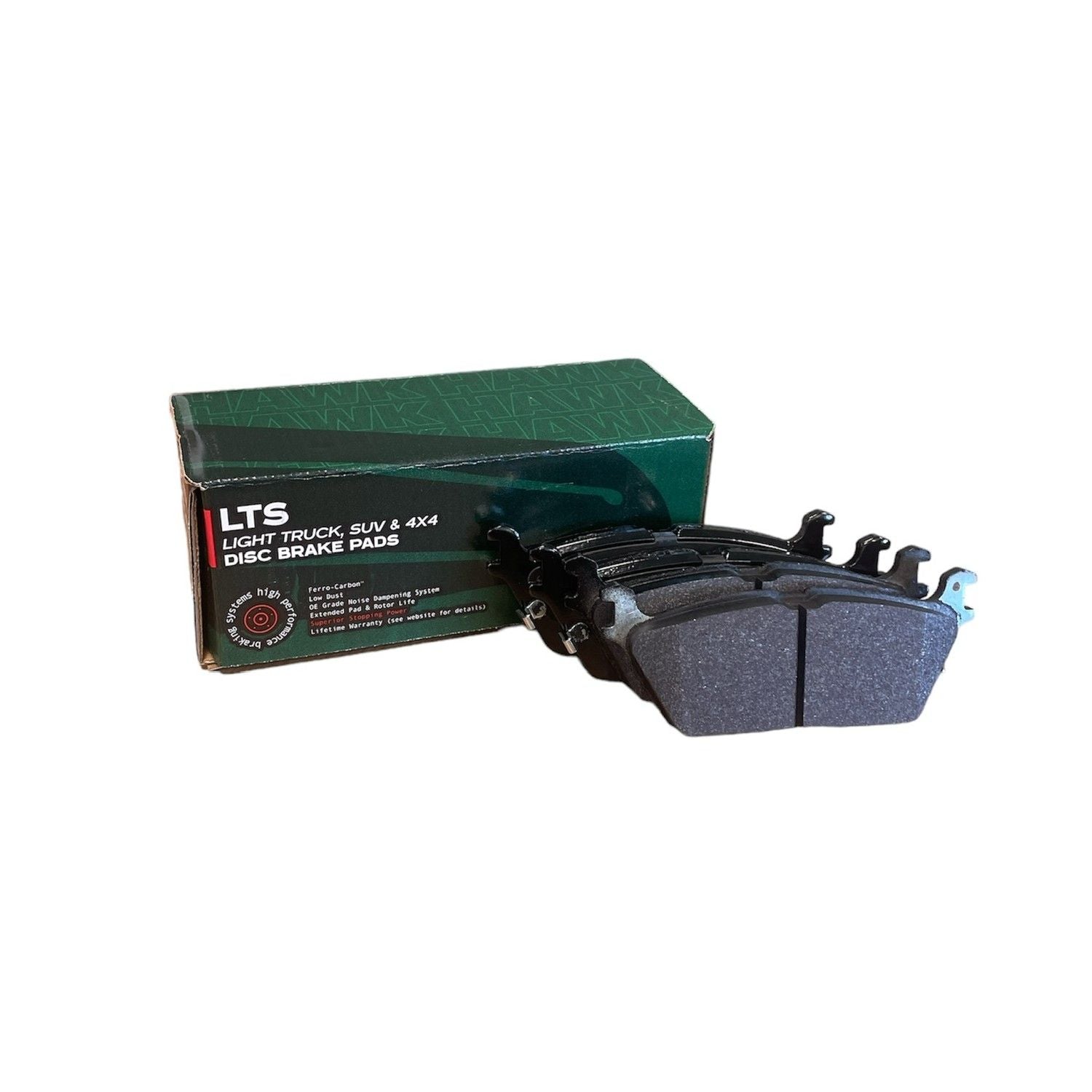 HAWK LTS Brake Pads 149mm x 58mm HWK-HB923Y.706 - Rear