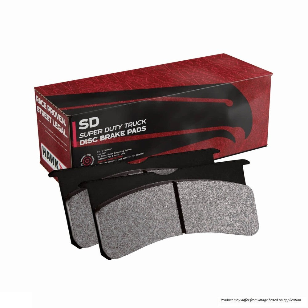 HAWK Superduty Brake Pads 195mm x 55mm HWK-HB634P.750 - Rear