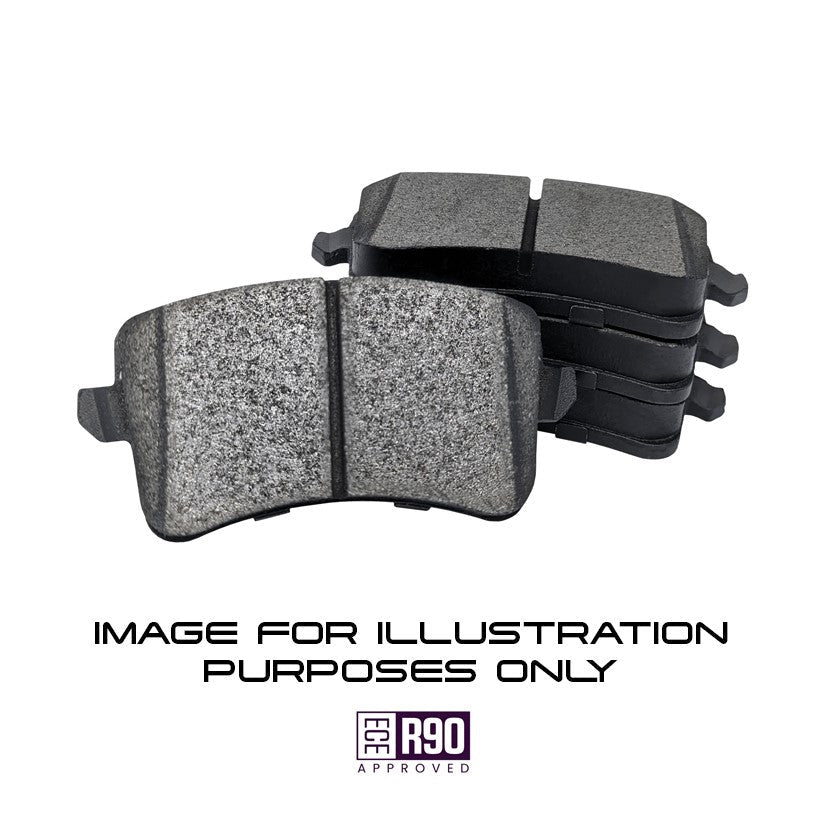 Probite Predator OE Replacement Street Brake Pads 145mm x 62mm PFRP0844 - Front