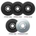 Probite Vented Performance Brake Discs 5x120 286mm - PFPD0697 - Front Pair