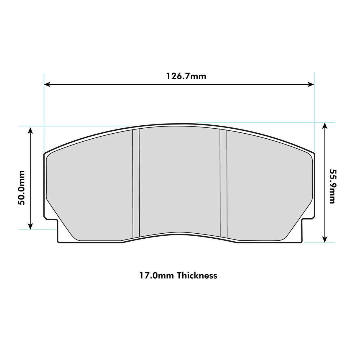 Mintex Racing MRM1802 Brake Pads MDB1201MRM1802